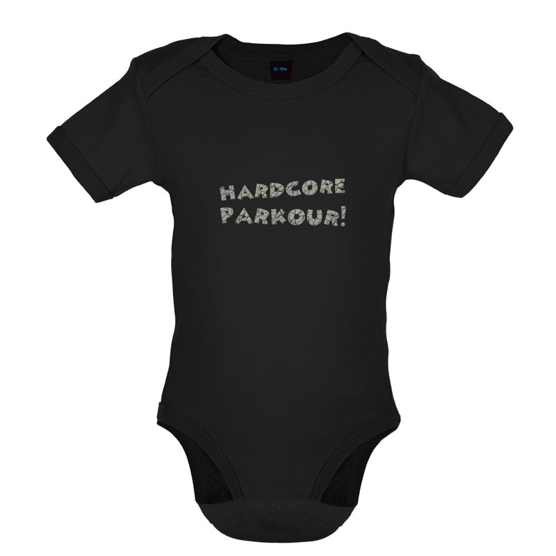 Hardcore Parkour Baby T Shirt