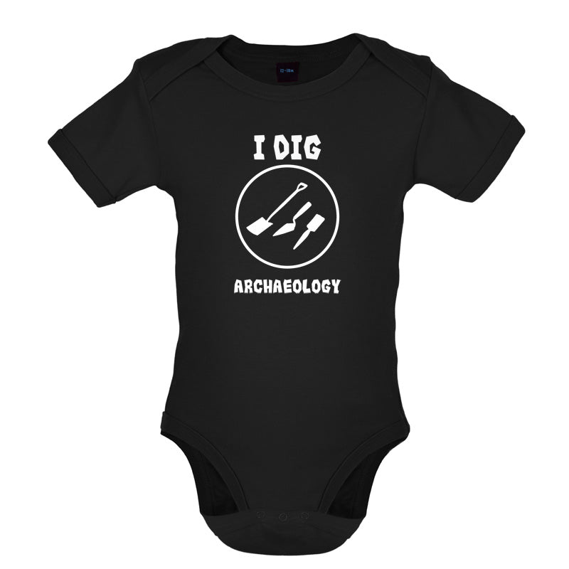 I Dig Archaeology Baby T Shirt