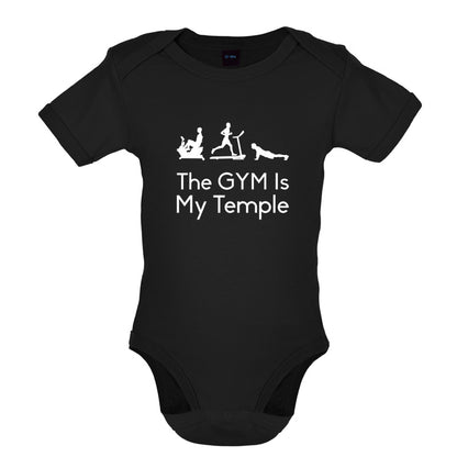 The GYM Is My Temple Baby T Shirt