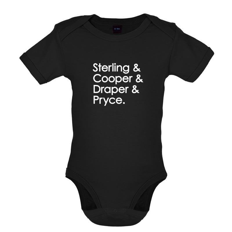 Sterling & Cooper & Draper & Pryce Baby T Shirt