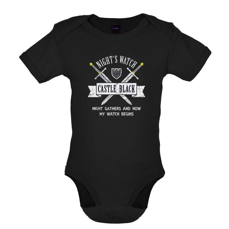 Nights Watch Castle Black Baby T Shirt