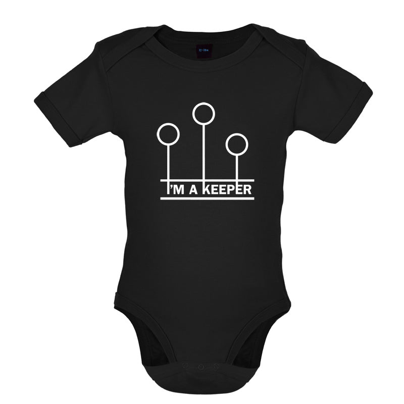 I'm A Keeper Baby T Shirt