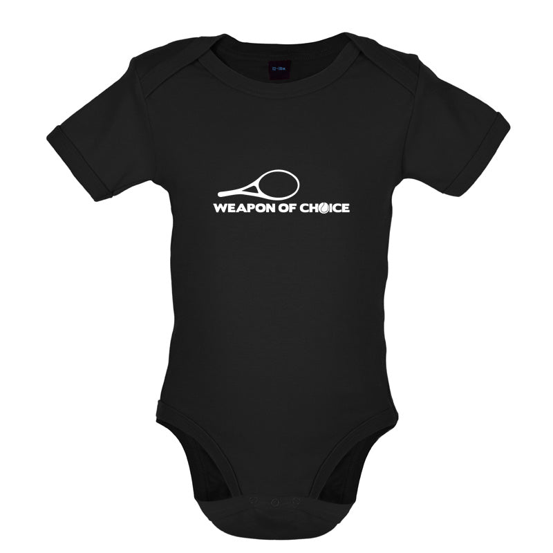 Weapon Of Choice Tennis Baby T Shirt