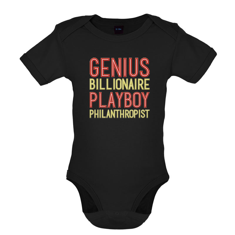 Genius Billionaire Playboy Philanthropist Baby T Shirt