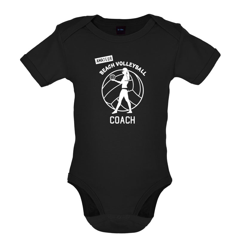 Amateur Beach Volleyball Coach Baby T Shirt