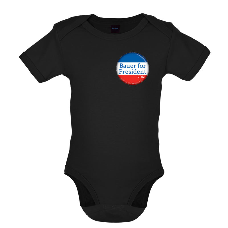 Bauer For President Baby T Shirt