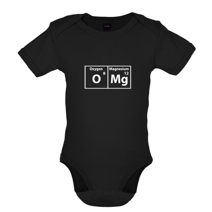 OMG Periodic Table of Elements Baby T Shirt