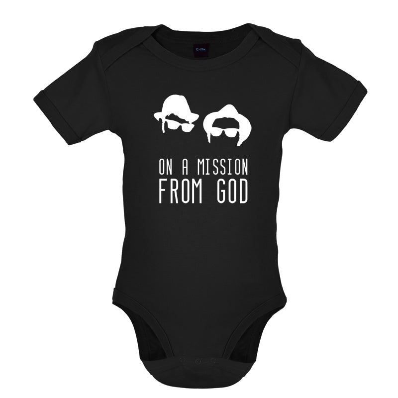 On A Mission From God Baby T Shirt