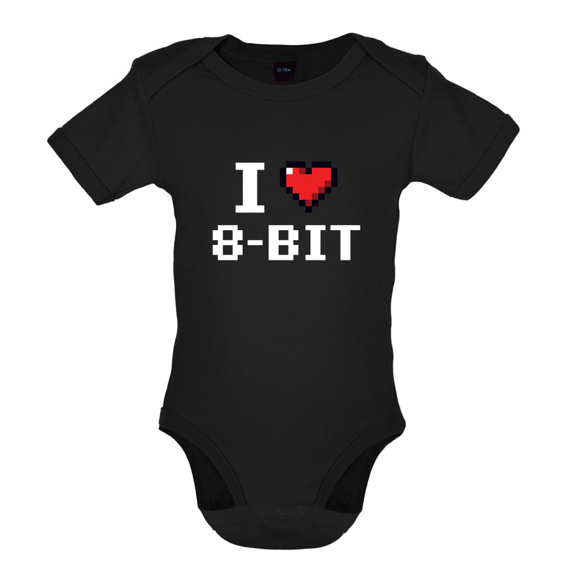 I Love 8-Bit Baby T Shirt