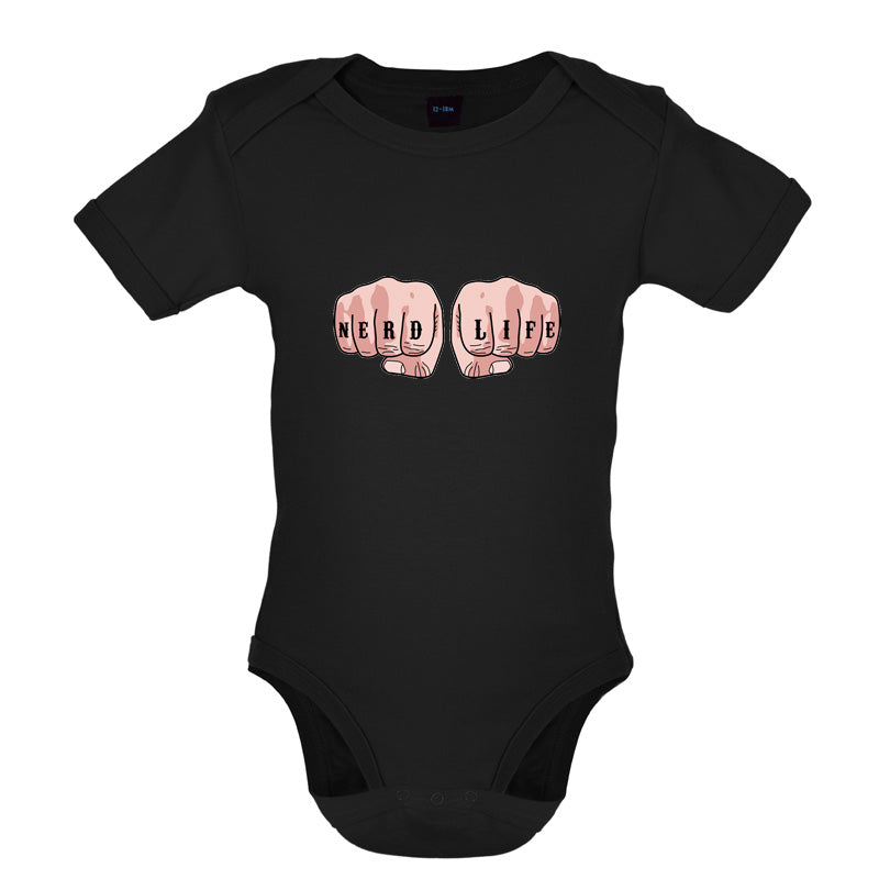 Nerd Life Fists Baby T Shirt