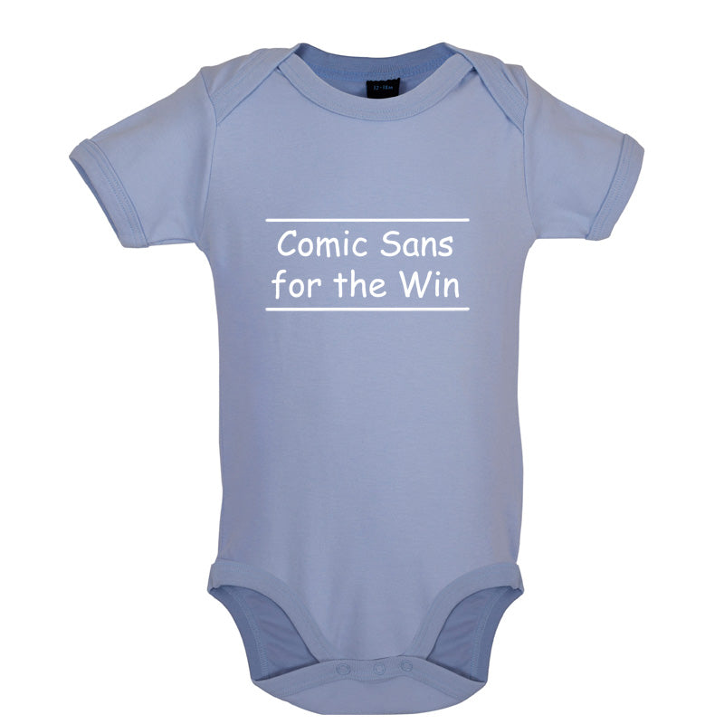 Comic Sans For The Win Baby T Shirt