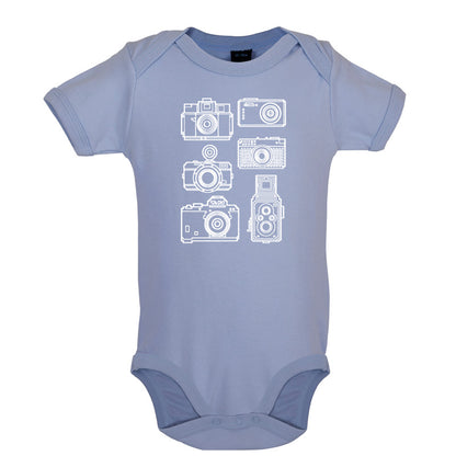 Vintage Cameras Baby T Shirt