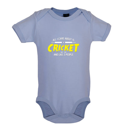 All I Care About Is Cricket Baby T Shirt