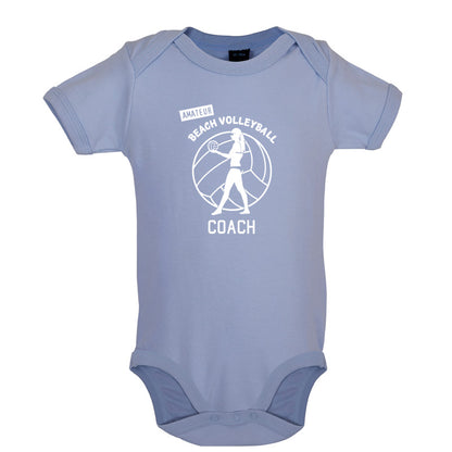 Amateur Beach Volleyball Coach Baby T Shirt