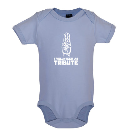 I Volunteer As Tribute Baby T Shirt