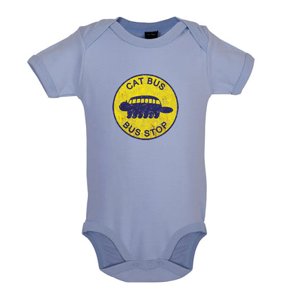 Cat Bus Stop Baby T Shirt