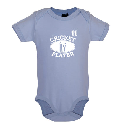 Cricket Player 11 Baby T Shirt