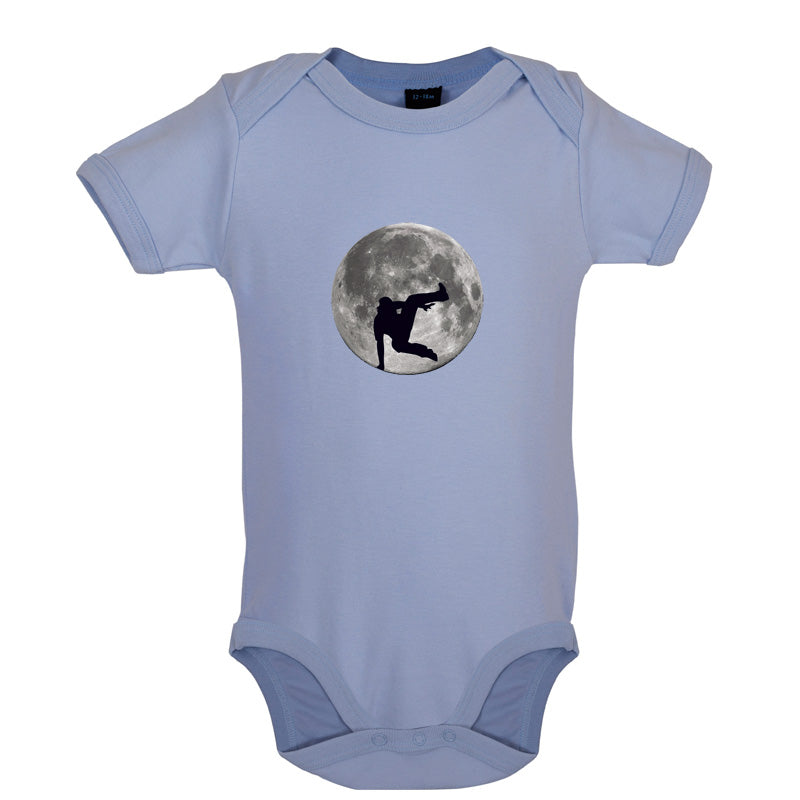 Free Running Moon Baby T Shirt