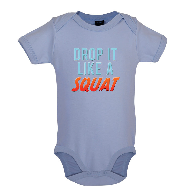 Drop It Like A Squat Baby T Shirt