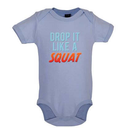 Drop It Like A Squat Baby T Shirt