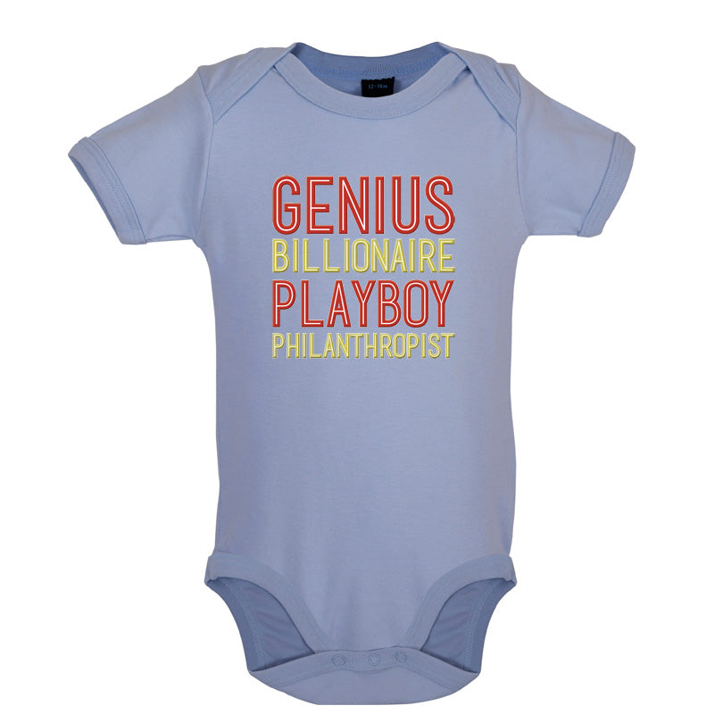 Genius Billionaire Playboy Philanthropist Baby T Shirt