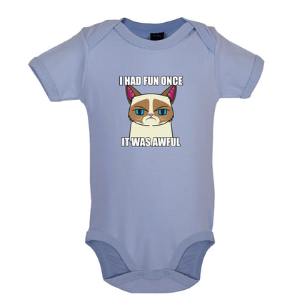 I had fun once - It was awful Baby T Shirt