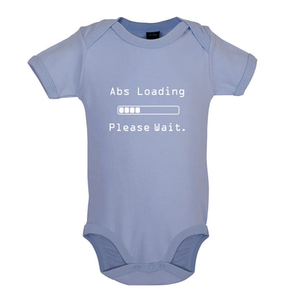 Abs Loading Please Wait Baby T Shirt