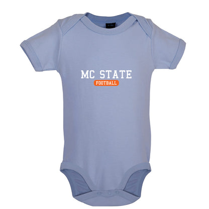 MC State Football Baby T Shirt