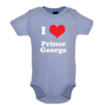 I Love Prince George Baby T Shirt