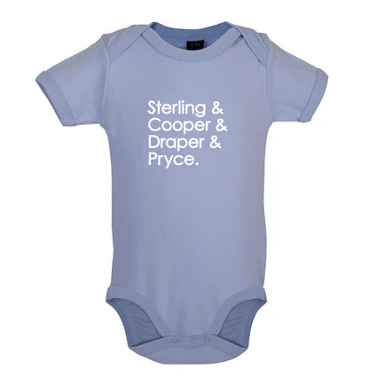 Sterling & Cooper & Draper & Pryce Baby T Shirt