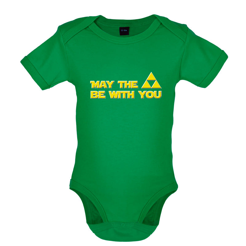 May The Triforce Be With You Baby T Shirt