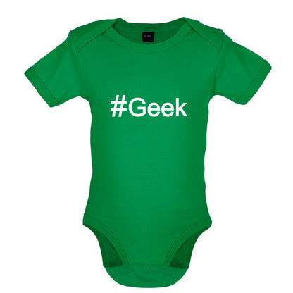 #Geek (Hashtag) Baby T Shirt