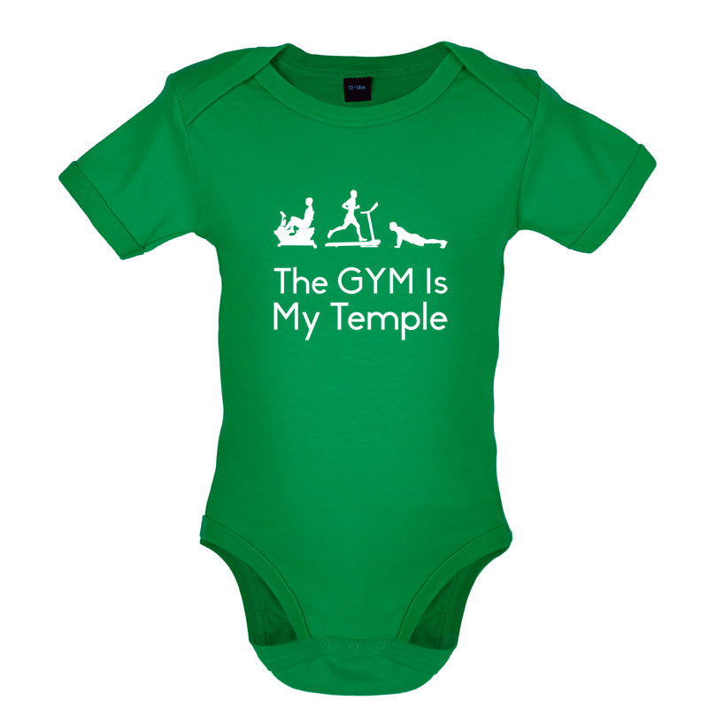 The GYM Is My Temple Baby T Shirt