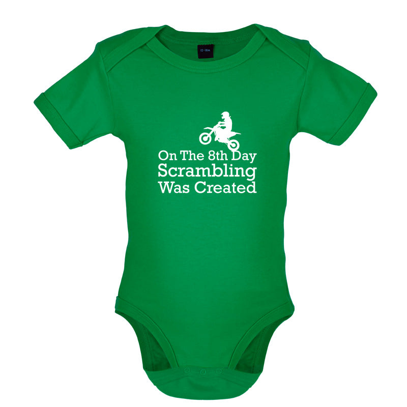 On The 8th Day Scrambling Was Created Baby T Shirt