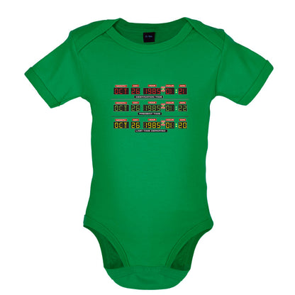 Deloreon Time Machine Circuits Baby T Shirt