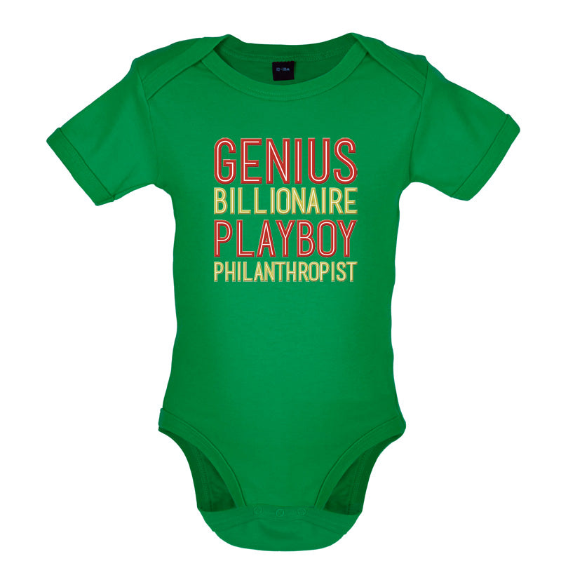 Genius Billionaire Playboy Philanthropist Baby T Shirt