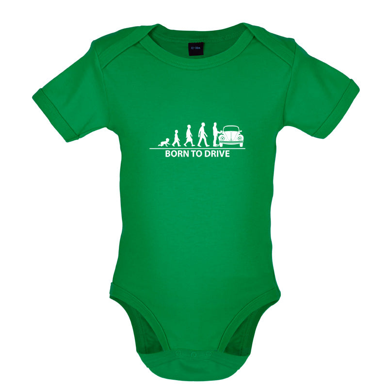 Born To Drive (Beetle) Baby T Shirt