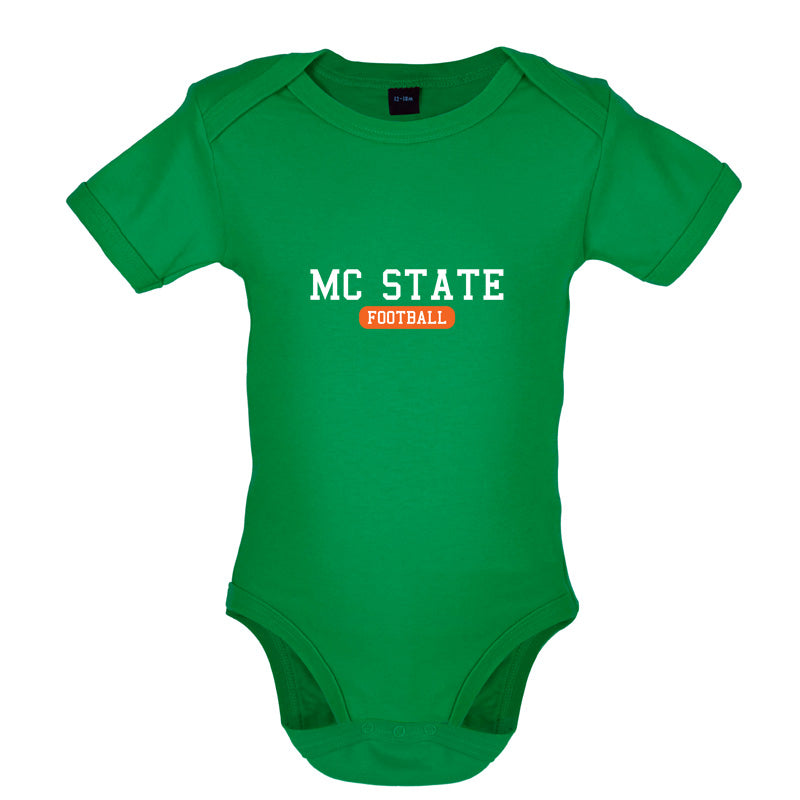 MC State Football Baby T Shirt