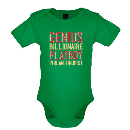 Genius Billionaire Playboy Philanthropist Baby T Shirt