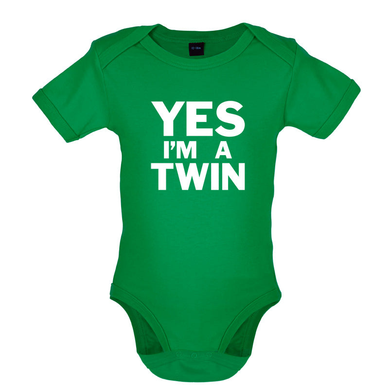 Yes I'm A Twin Baby T Shirt