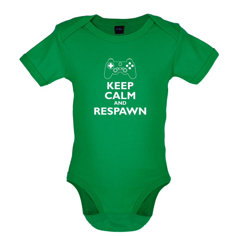 Keep Calm and Respawn Baby T Shirt