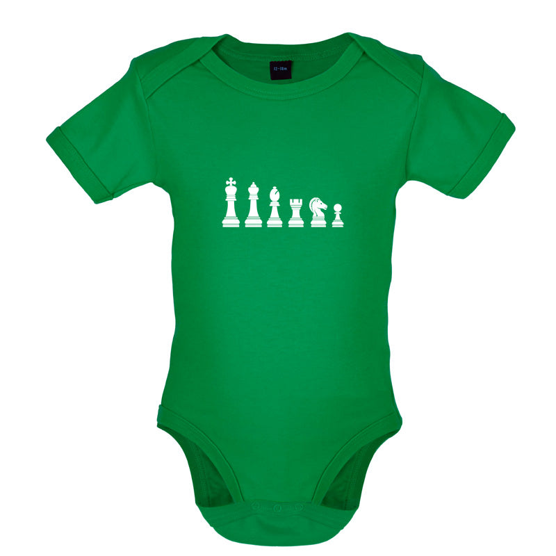 Chess Pieces Baby T Shirt