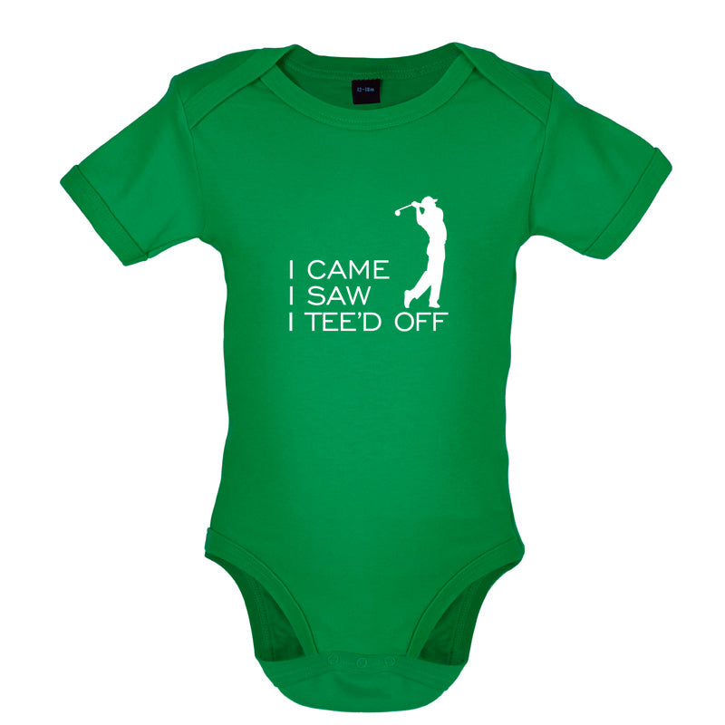 I Came I Saw I Tee'd Off Baby T Shirt