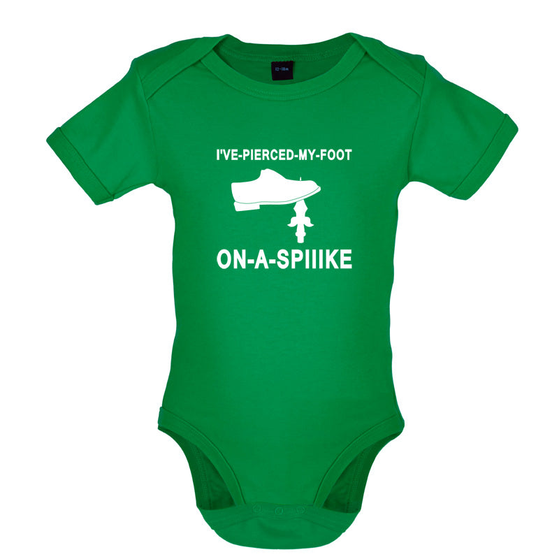 I've Pierced My Foot On A Spike! Baby T Shirt