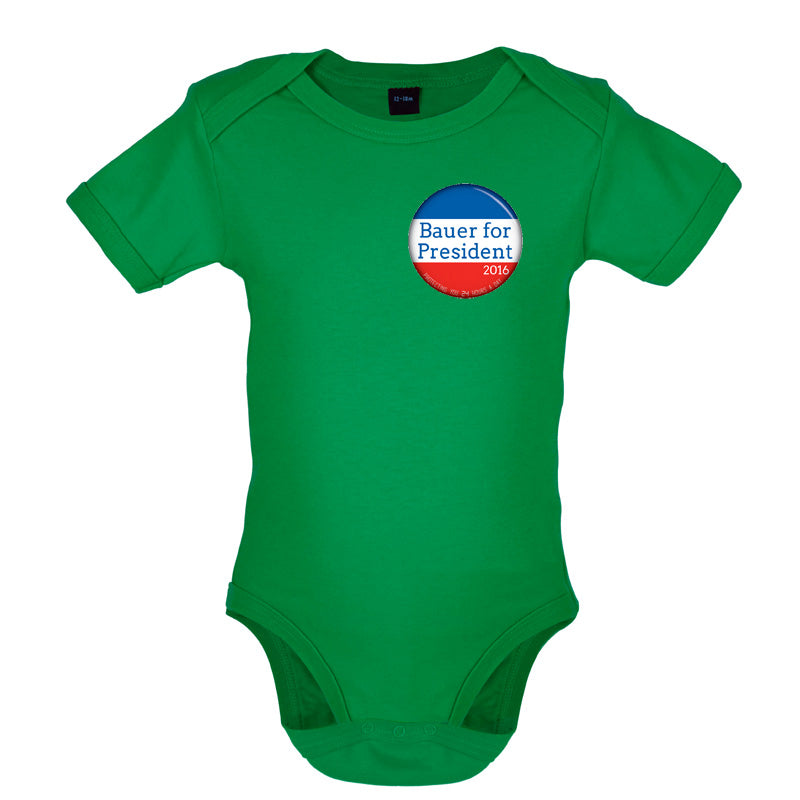 Bauer For President Baby T Shirt