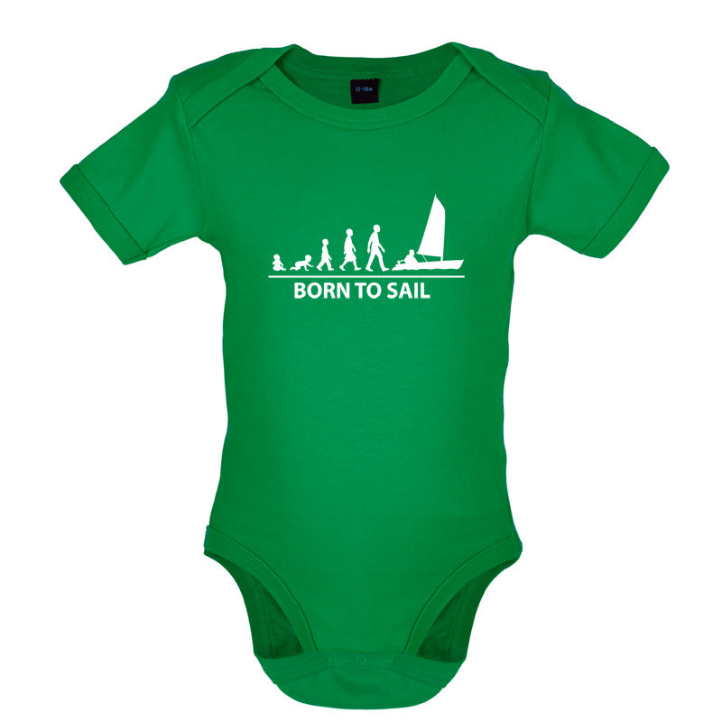 Born to Sail Baby T Shirt