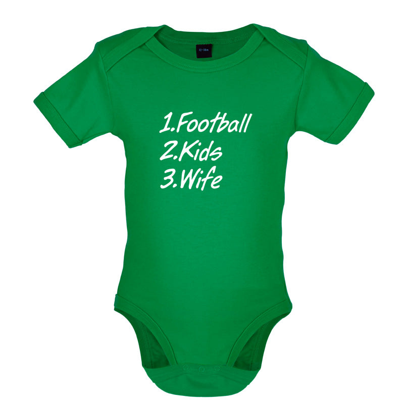 Football Kids Wife Baby T Shirt