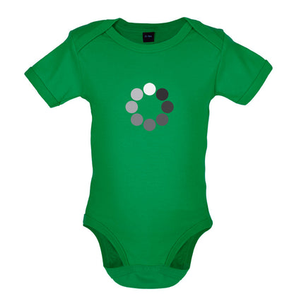 Loading Screen Buffering Circles Baby T Shirt