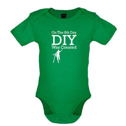 On The 8th Day DIY Was Created Baby T Shirt