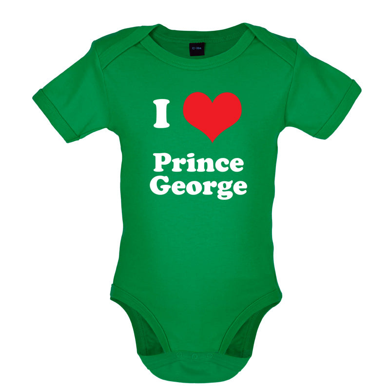 I Love Prince George Baby T Shirt